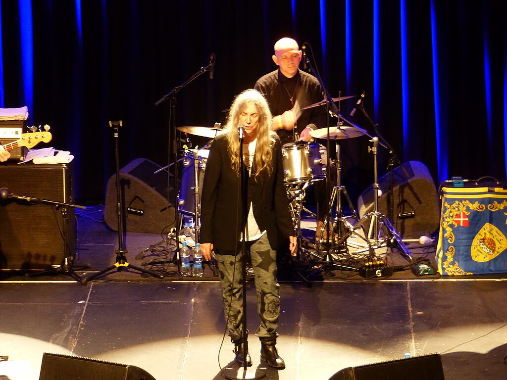 Patti Smith in Paradiso, Amsterdam on the 6th of August, 2018.