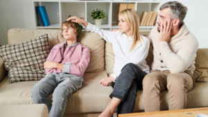 Stressed parents
