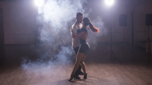 Dancing couple