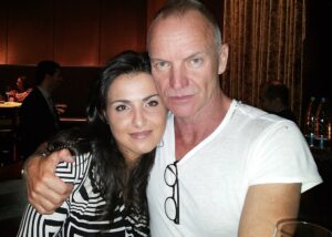 Letizia Gambi & Sting in Milan