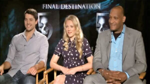Nicholas D'Agosto, Emma Bell, Tony Todd on Dulce Osuna for Final Destination 5