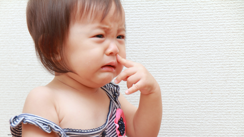 One year old child