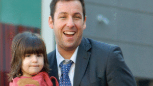 Adam Sandler with Daughter