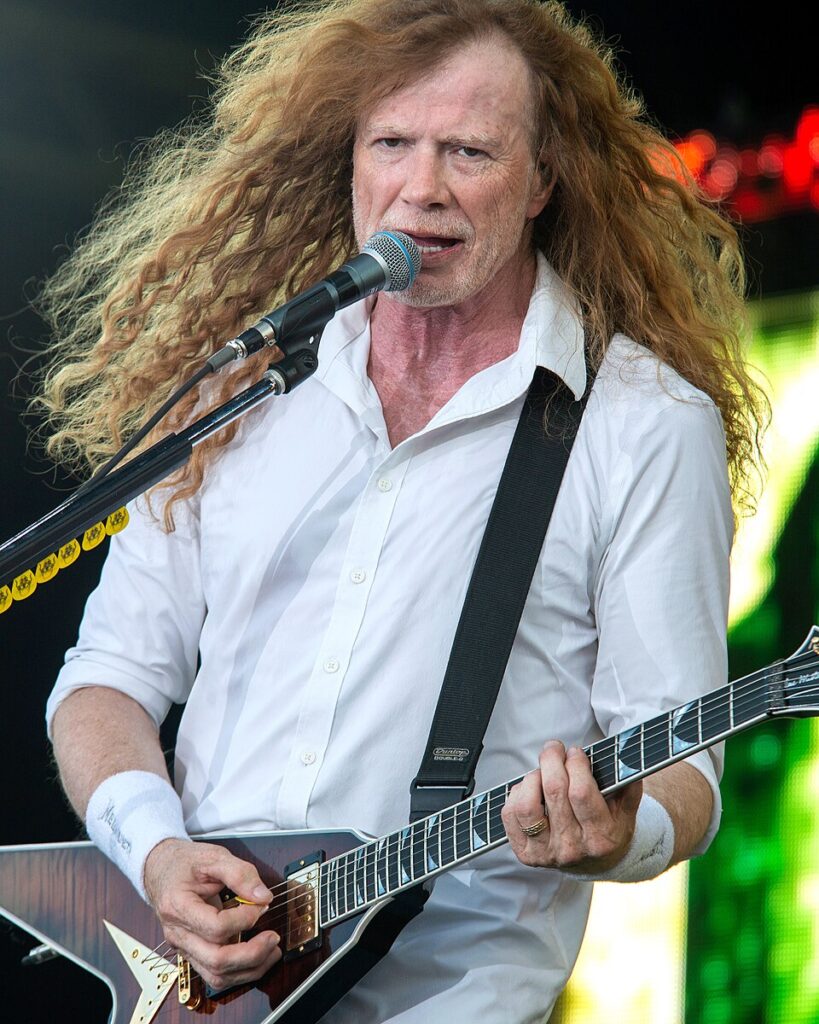 Dave Mustaine, live with Megadeth 