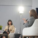 Xochitl Gomez with Vice-President Harris